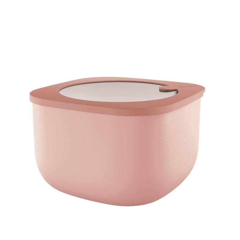 Guzzini - Eco Store & More - Deep Containers (Set of 2) | 2800 mL / 94.7 oz - Peach Blossom Pink