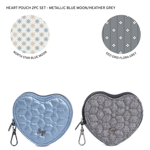 LUG - Heart Pouch 2Pc Set