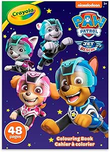 Crayola - Paw Patrol Colouring Book, 48 Pages