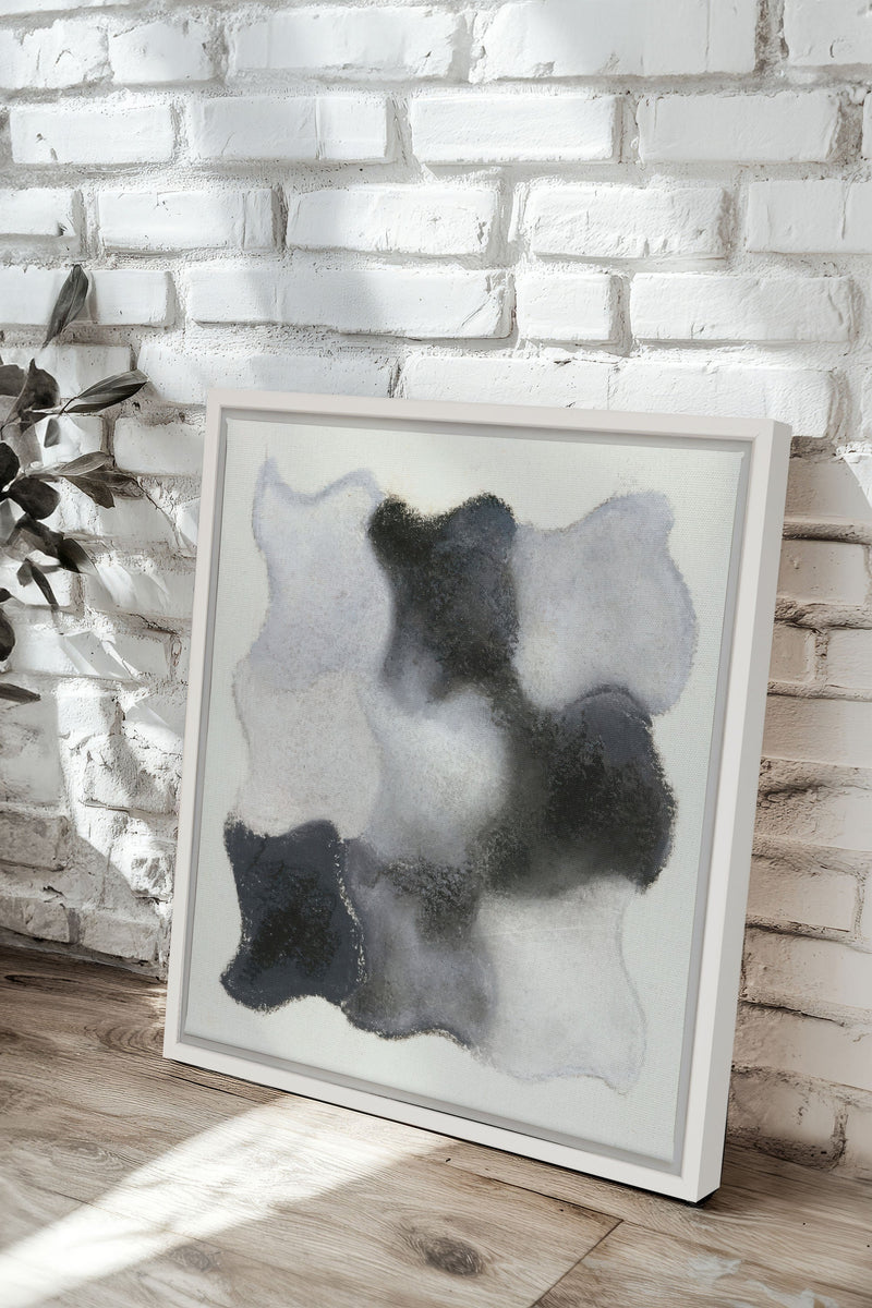 NUANCES FONDUES, Oeuvre sur toile étirée