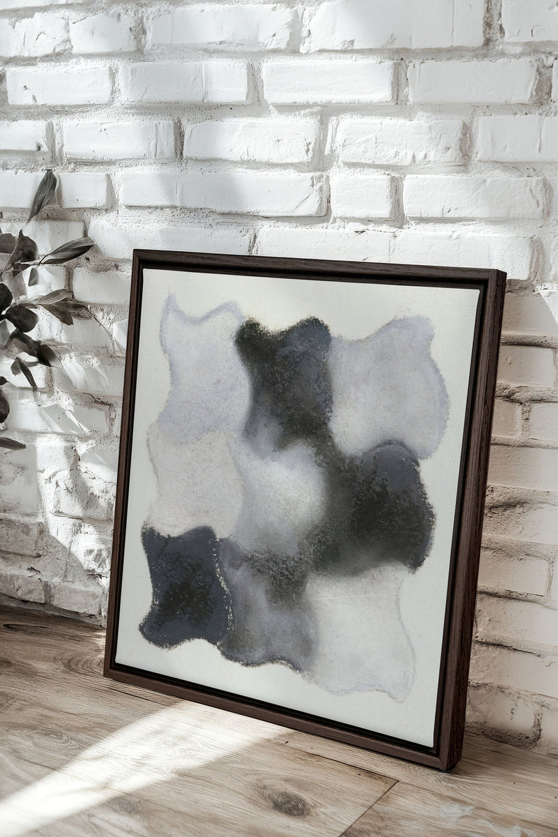 NUANCES FONDUES, Oeuvre sur toile étirée