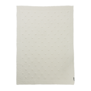 Meyco Baby Knots Knitted Baby Blanket – Offwhite – additional product detail or lifestyle view
