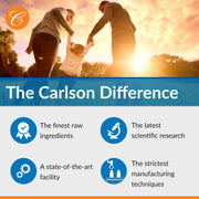 Carlson Fish Oil liquid, natural orange flavour, 500 mL bottle – view 4