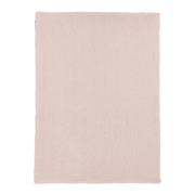 Meyco Baby Mini Knots Teddy Baby Blanket – Soft Pink – additional product detail or lifestyle view
