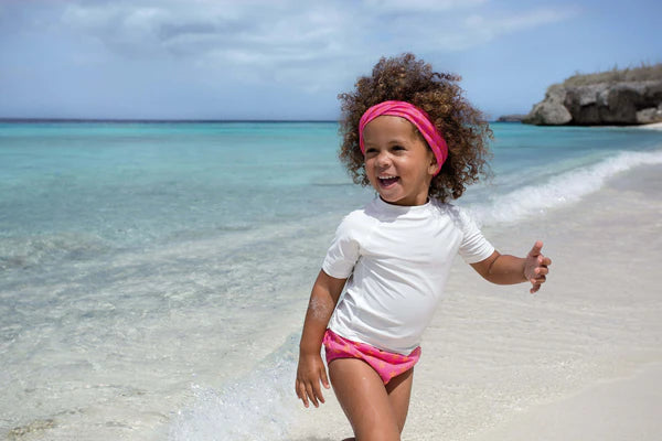 Lassig - Lassig Swimwear - Short Sleeve Rashguard - White | 18 months