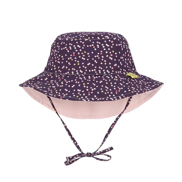 Lassig - Swimwear - Reversible Sun Protection Hat - Multidots | 0 - 6 months