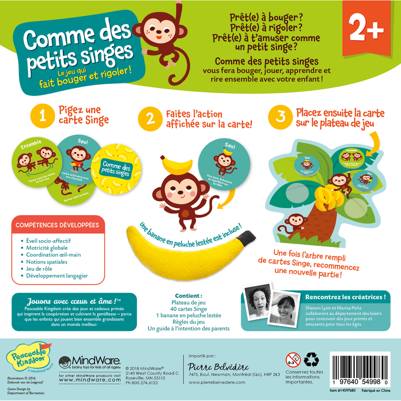 COMME DES PETITS SINGES