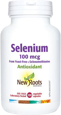 New Roots Herbal - Selenium 100 Mcg - 100 Capsules