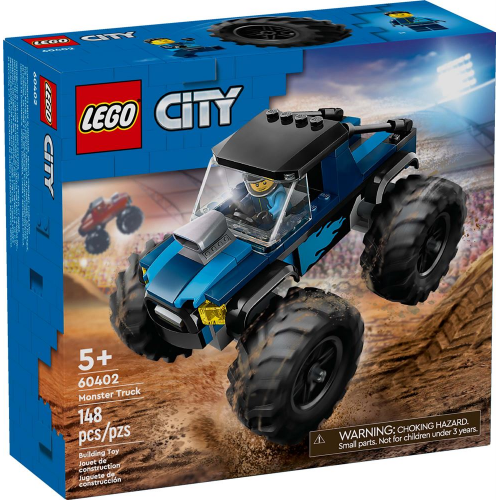 LEGO - 60402 - CITY - Blue Monster Truck - 148pcs