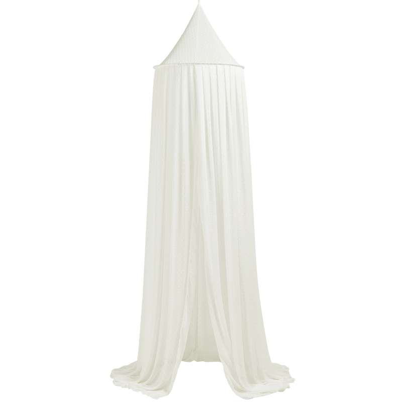 Meyco Baby Plume Nursery Canopy – Offwhite – additional product detail or lifestyle view