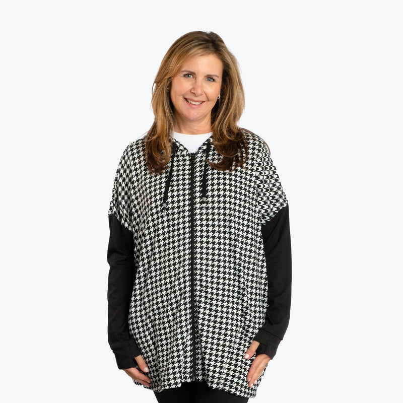 LUG - Bolero Brushed Sweater Knit Zip-Up