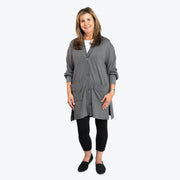 LUG - Dolly Brushed Sweater Knit Button Front Cardigan