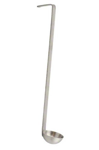 Browne - Conventional Ladle - Two-Piece - 0.5 oz / 15 mL - 10.5" / 26.7 cm - Heavy Gauge - Stainless Steel - Satin Finish