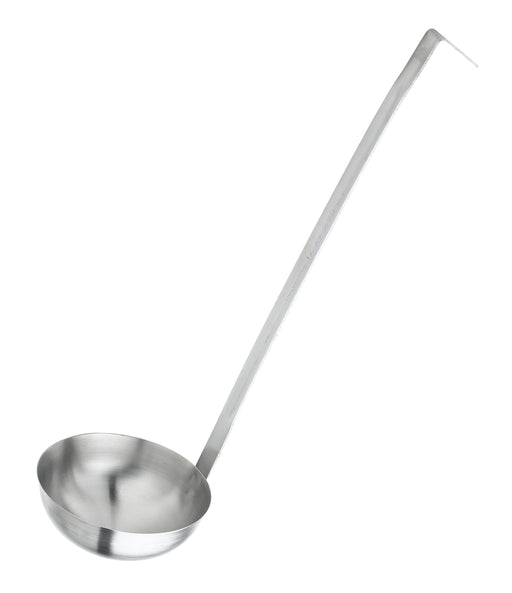 Browne - Conventional Ladle - Two-Piece - 1.5 oz / 44 mL - 9" / 22.9 cm - Heavy Gauge - Stainless Steel - Satin Finish