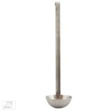 Browne - Conventional Ladle - Two-Piece - 5 oz / 150 mL - 12" / 30.5 cm - Heavy Gauge - Stainless Steel