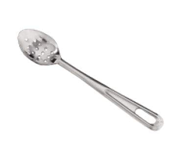 Browne - Conventional Serving Spoon - Perforated - 13" / 33 cm - 1.0 mm Thickness - Stainless Steel - Mirror Finish