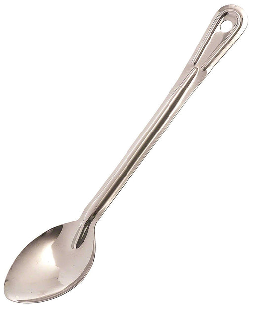 Browne - Conventional Serving Spoon - Solid - 13" / 33 cm - 1.5 mm Thickness - Stainless Steel - Mirror Finish