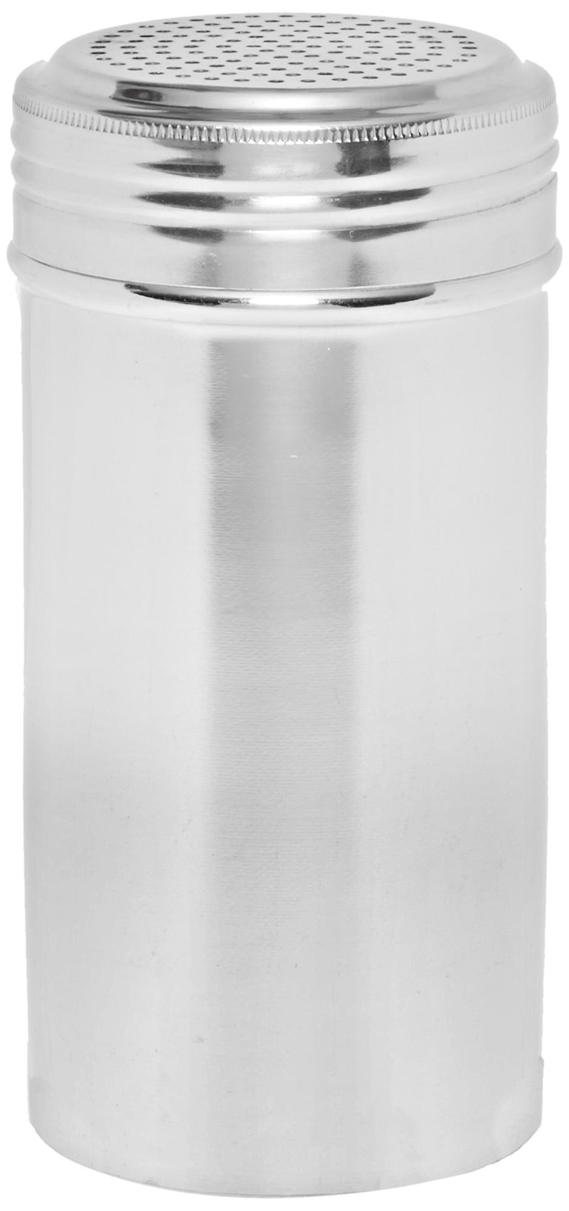 Browne - Dredge - No Handle - 16 oz / 473 mL - D - 2.75" / 7 cm - Stainless Steel - H - 5.5" / 14 cm - Stainless Steel