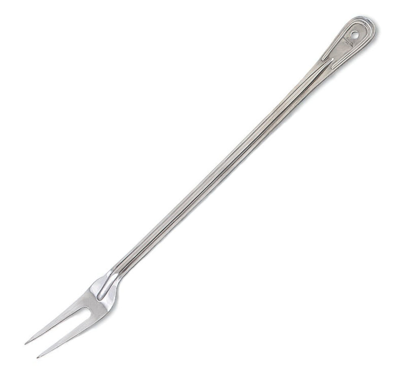 Browne - Fork - Extra Long Handle - 21" / 53.3 cm - Stainless Steel - Mirror Finish