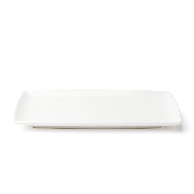 Browne - Foundation Coupe Plate Rectangular - 23.7x13.3 cm / 9.25x5.25" - Porcelain