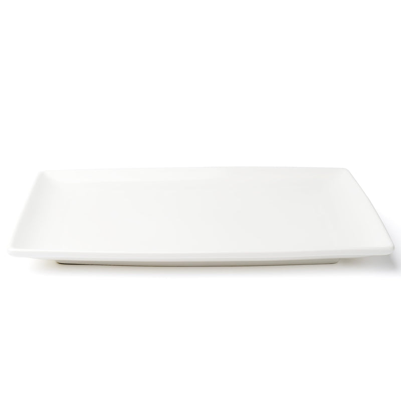 Browne - Foundation Coupe Plate Rectangular - 31.3x20.3 cm / 12.25x8" - Porcelain