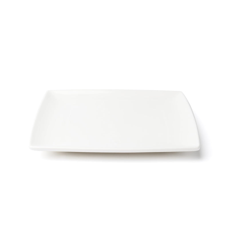 Browne - Foundation Coupe Plate Square - 20.5 cm / 8" - Porcelain