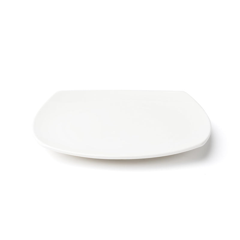 Browne - Foundation Coupe Plate Square - 21.5 cm / 8.5" - Porcelain
