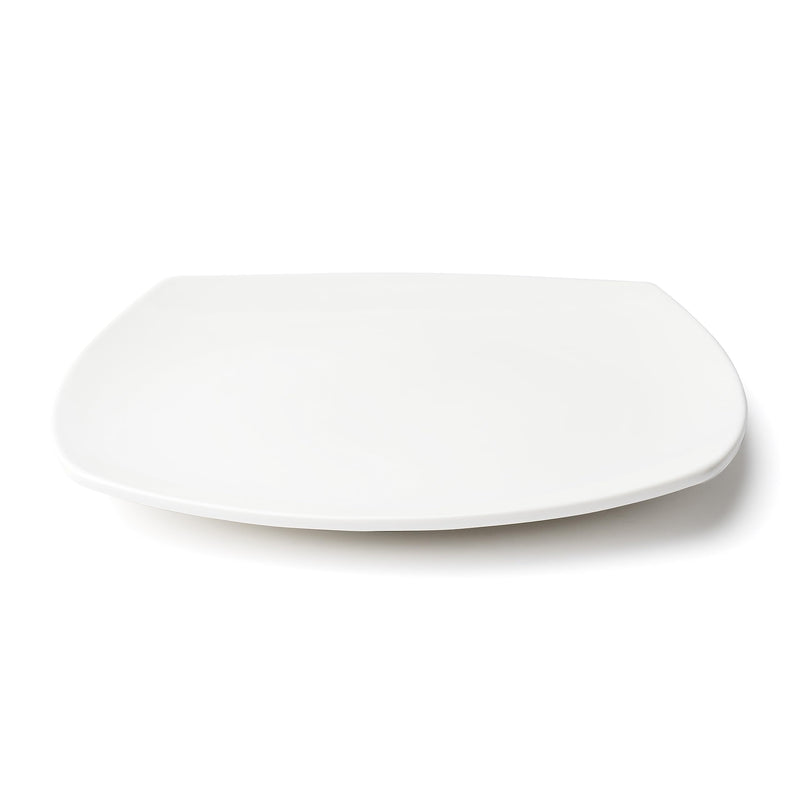 Browne - Foundation Coupe Plate Square - 25.3 cm / 10" - Porcelain