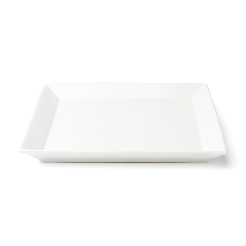 Browne - Foundation Wide Rim Plate Square - 21.7 cm / 8.5" - Porcelain