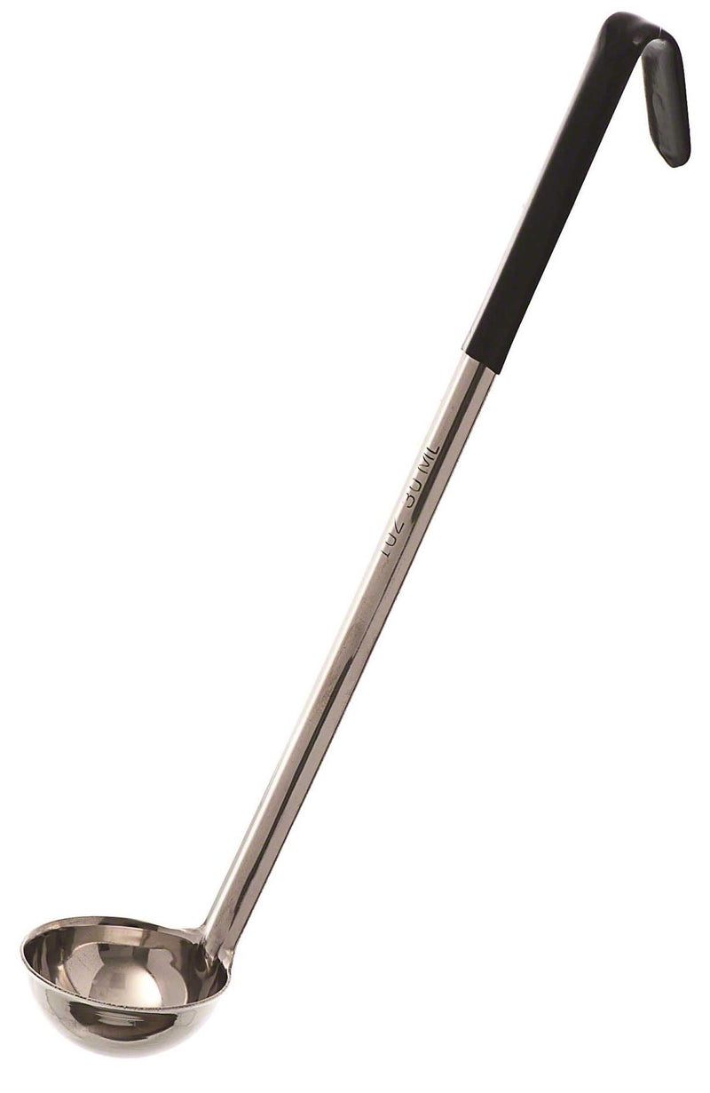 Browne - Ladle, 1pc, Black Handle, 1oz/30ml, 11.1"/28.25cm