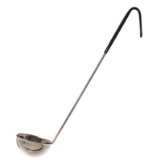 Browne - Ladle, 1pc, Blue Handle, 2oz/59ml, 10.8"/27.62cm