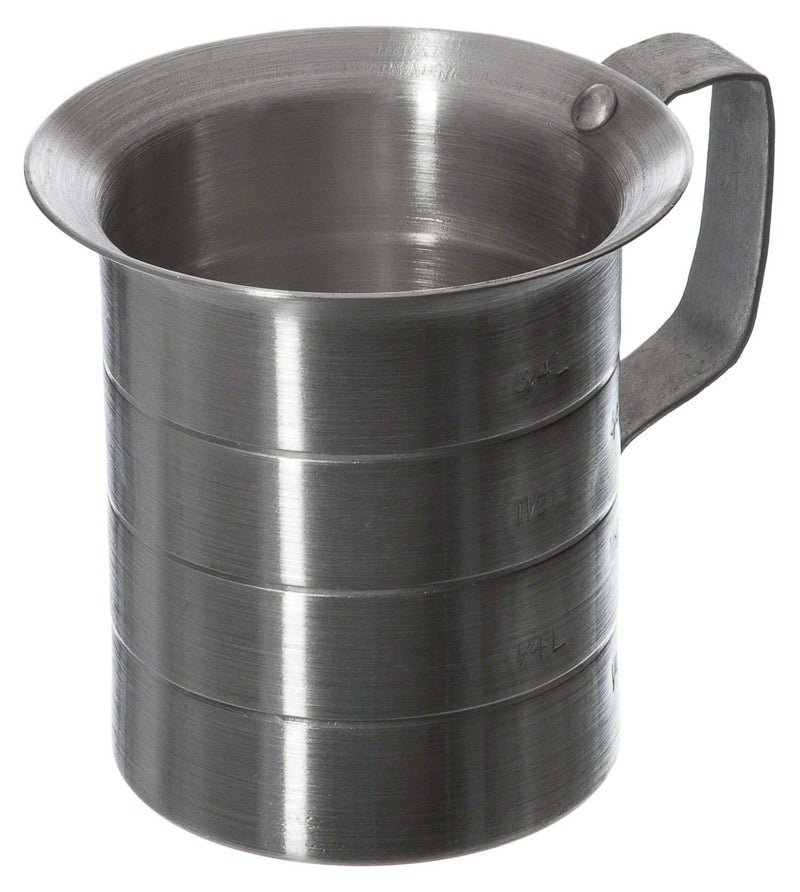 Browne - Liquid Measure - 1QT / 0.9 L - 5.3x5.3" / 13.5x13.5 cm - Aluminum