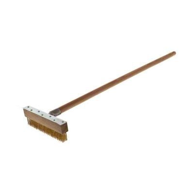 Browne - Pizza Oven Brush with Scraper & with Handle - 36" / 91.4 cm