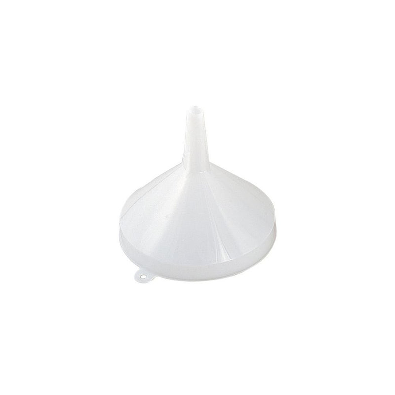 Browne - Polyethylene Funnel - 32 oz / 945 mL - 6.3" / 16 cm - Plastic - White