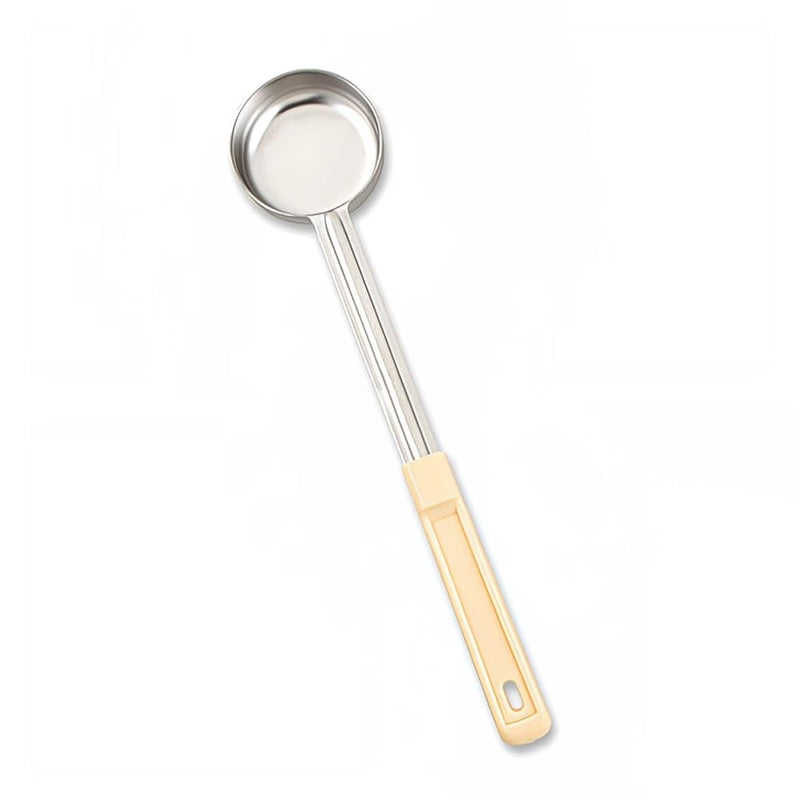 Browne - Portioner - One-Piece - Beige Handle - Solid - 3 oz / 89 mL