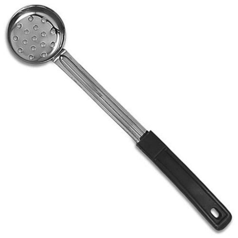 Browne - Portioner - One-Piece - Black Handle - Perforated - 4 oz / 118 mL