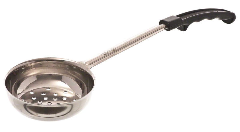 Browne - Portioner - One-Piece - Black Handle - Perforated - 8 oz / 236 mL