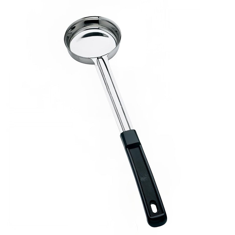 Browne - Portioner - One-Piece - Black Handle - Solid - 3 oz / 89 mL