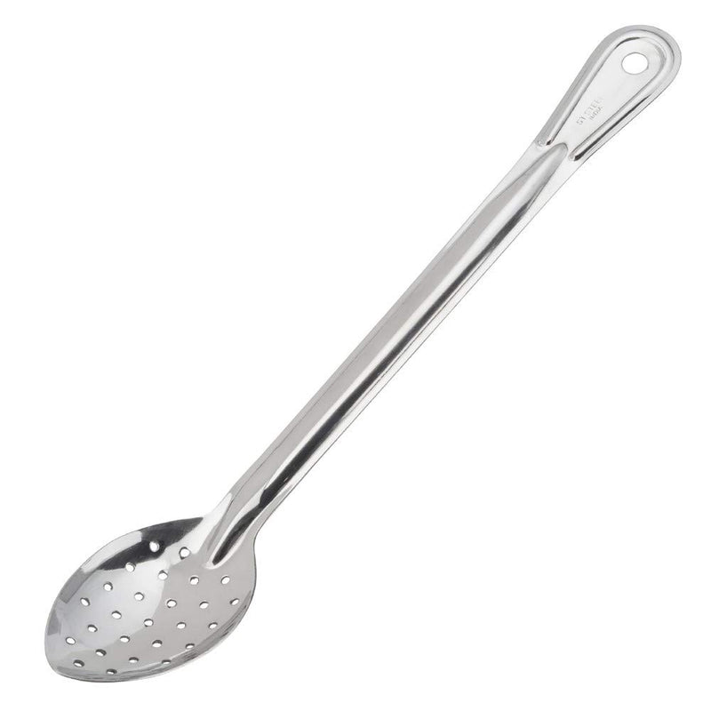 Browne - Renaissance Basting Spoon - Perforated - HD - 15" / 38.1 cm - Stainless Steel - Satin Finish