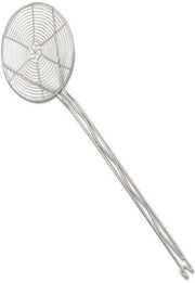 Browne - Skimmer - Spiral - 9" / 23 cm Bowl - Nickel - Plated - Handle Length 17.6" / 44.5 cm