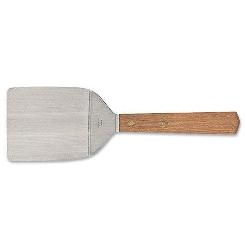 Browne - Spatula - All Purpose - Wood Handle - L - 7.5" / 19.1 cm - Blade 3.5x2" / 8.9x5.1 cm