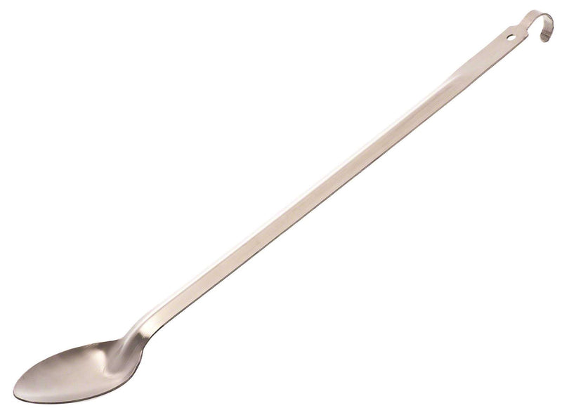 Browne - Spoon - with Hook Handle - 21" / 53.3 cm - Stainless Steel - Satin Finish