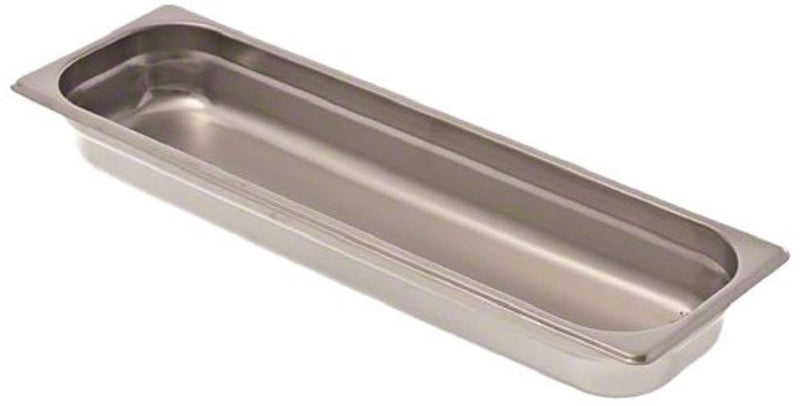 Browne - Steam Pan - Anti - Jam - 1 / 2 Long - HW - Deep - 2.5" / 6.4 cm - 4QT / 3.7 L - 22 Gauge - Stainless Steel - NSF