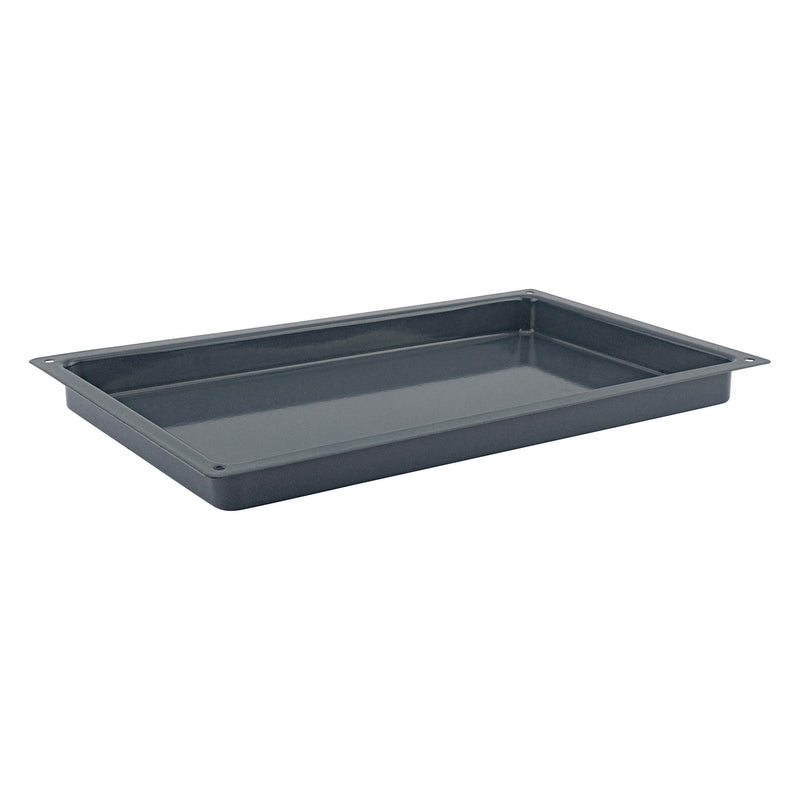 Thermalloy - Combi Roast Pan - Full Size 20.75x12.75x1.5" / 52.7x32.4x3.8 cm - Steel - 20GA - Granite Enamel
