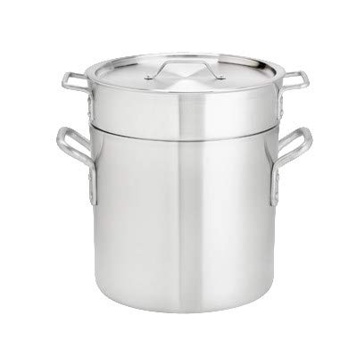 Thermalloy - Double Boiler Set - 20QT / 18.9 L - 12x9.8" / 30.5x24.9 cm - Aluminum NSF