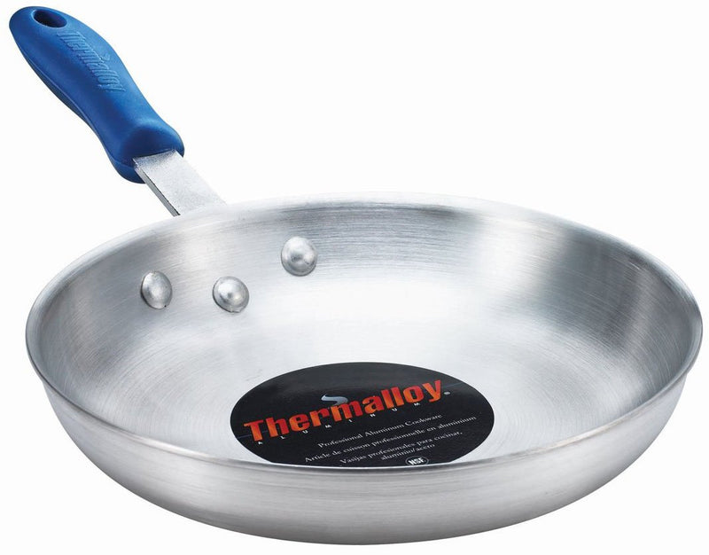 Thermalloy - Fry Pan - with Thermogrip Silicone Sleeve - 10x2" / 25.4x5.1 cm - HD - Aluminum