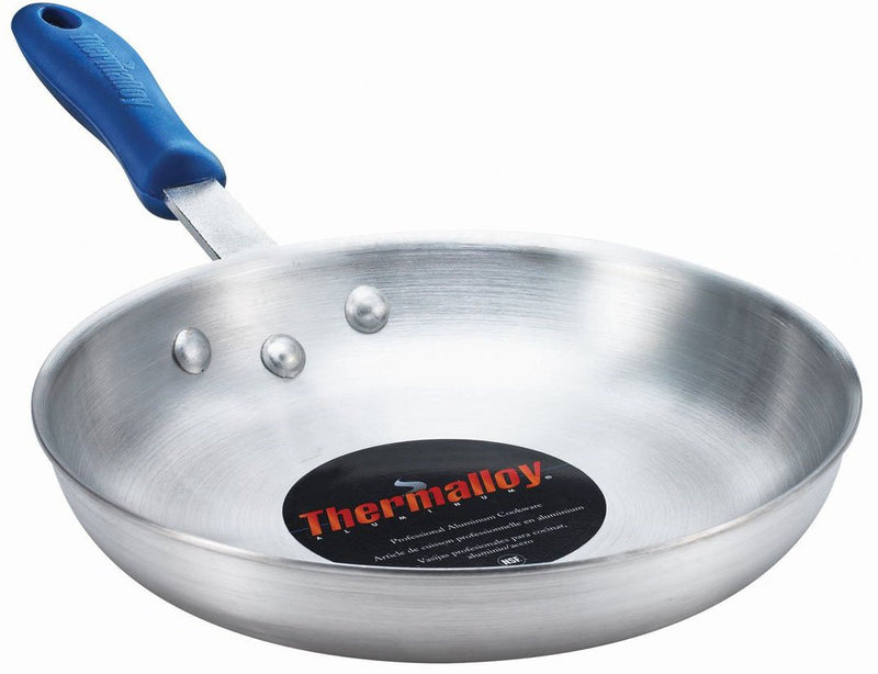 Thermalloy - Fry Pan - with Thermogrip Silicone Sleeve - 7x1.3" / 17.8x3.3 cm - HD - Aluminum