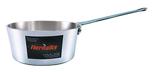 Thermalloy - Sauce Pan - Tapered - 3.75QT / 3.5 L - 8.5x4.5" / 21.6x11.4 cm - Aluminum NSF