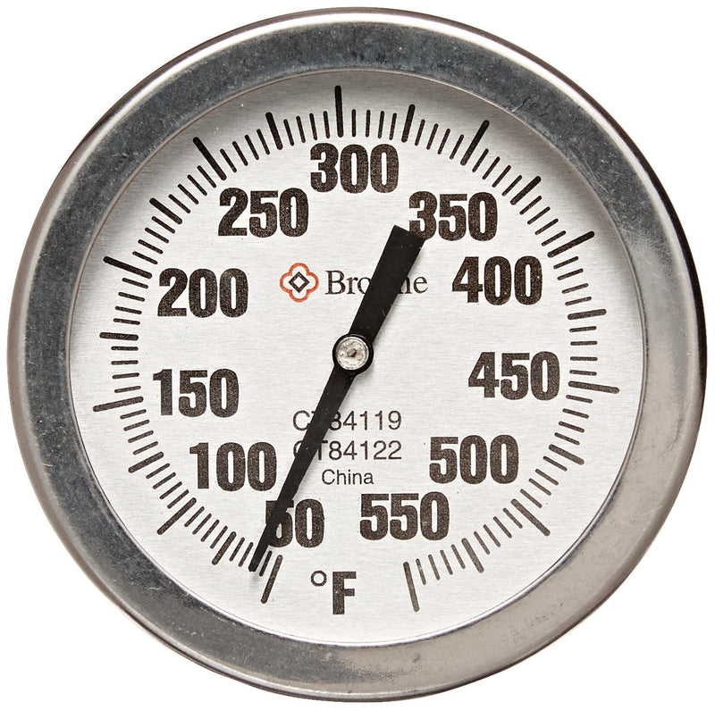 Browne - Thermometer Candy/Deep Fry 12"/30cm (50/550F or 10/280C)