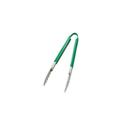 Browne - Tongs, One-Piece, coloured handle, SS PVC coating, 9"/23cm, Green